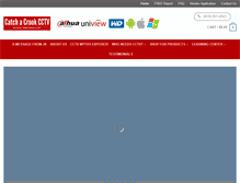 Tablet Screenshot of catch-a-crookcctv.com